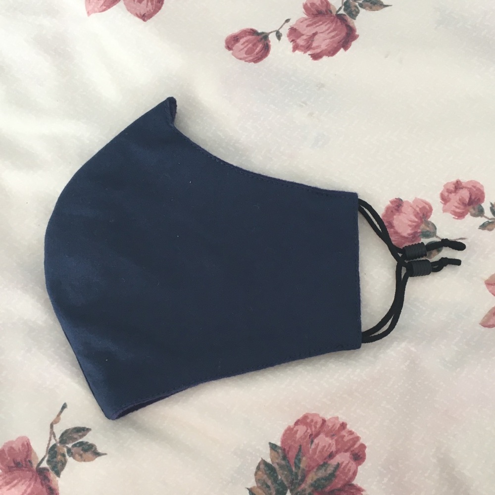 NAVY adjustable quality face mask (SOLD OUT) - Picture 3 of 6